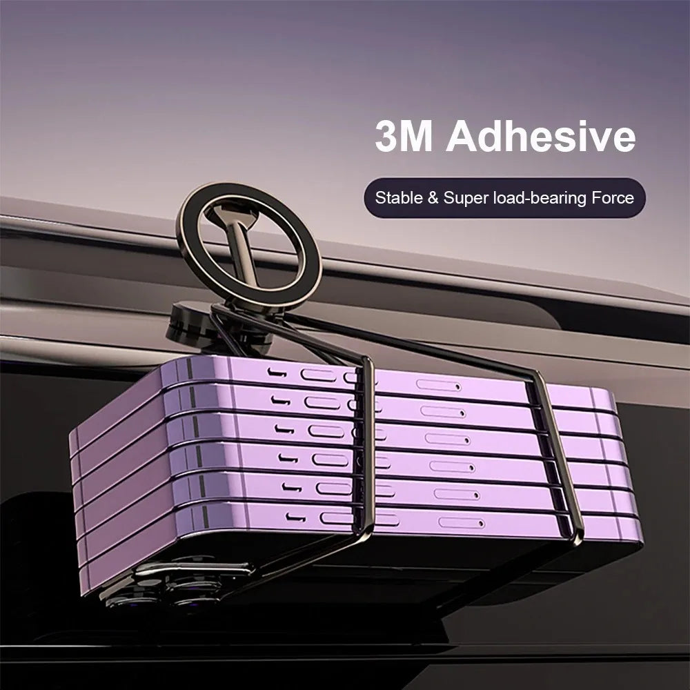 Magnetic Magsafe Car Phone Holder For Vehicles Mobile Support For Car Cell Phone Holder in Car For phone 15 14 13 Pro Max Plus