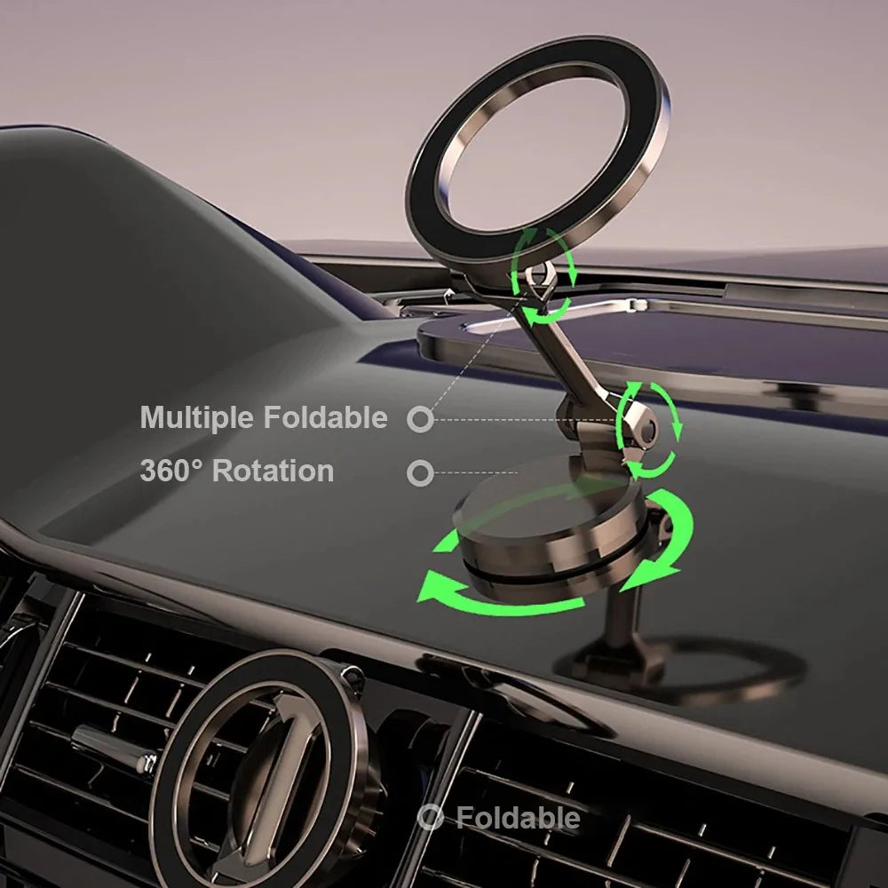 Magnetic Magsafe Car Phone Holder For Vehicles Mobile Support For Car Cell Phone Holder in Car For phone 15 14 13 Pro Max Plus