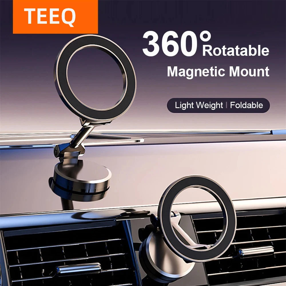 Magnetic Magsafe Car Phone Holder For Vehicles Mobile Support For Car Cell Phone Holder in Car For phone 15 14 13 Pro Max Plus