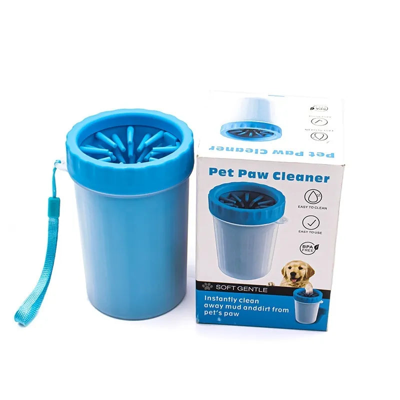 Dog Cat Cleaner Automatic Foot Washer Pet Paw Washing Cup Supplies