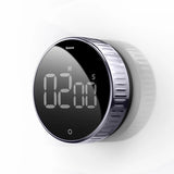 Magnetic Kitchen Timer Rotation Countdown Digital Timer Alarm Cooking Timer Clock Study Baking Reminder Stopwatch Clock