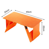 Easy to Store Laptop Stand Adjustable Foldable Laptop Stand for Space-Saving Computer Support Home Bedroom Small Desk for Office