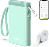 Label Maker Machine with Tape, P21 Bluetooth Label Printer, Wireless Mini Label Makers with Multiple Templates for School Office Home, Green