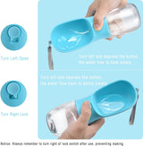 Dog Water Bottle (Blue, 300ML)
