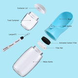 Dog Water Bottle (Blue, 300ML)