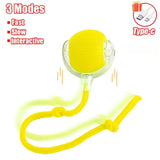 Rechargeable Cat Interactive Ball – Automatic Rolling Toy with Tail, Intelligent Mouse Simulation for Cats