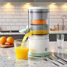 Wireless Juicer Automatic Orange Lemon Juicer USB Charge Juice Separator Portable Fruit Extractor Squeezer Pressure Juicers