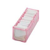 7-Grid Closet Organizer Box – Drawer Storage for Jeans, Socks & Pants