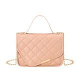 Women’s Luxury Messenger Bag – Embroidered Crossbody Handbag with Chain Strap