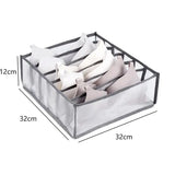 7-Grid Closet Organizer Box – Drawer Storage for Jeans, Socks & Pants