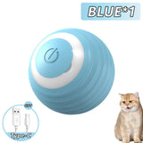Rechargeable Cat Interactive Ball – Automatic Rolling Toy with Tail, Intelligent Mouse Simulation for Cats