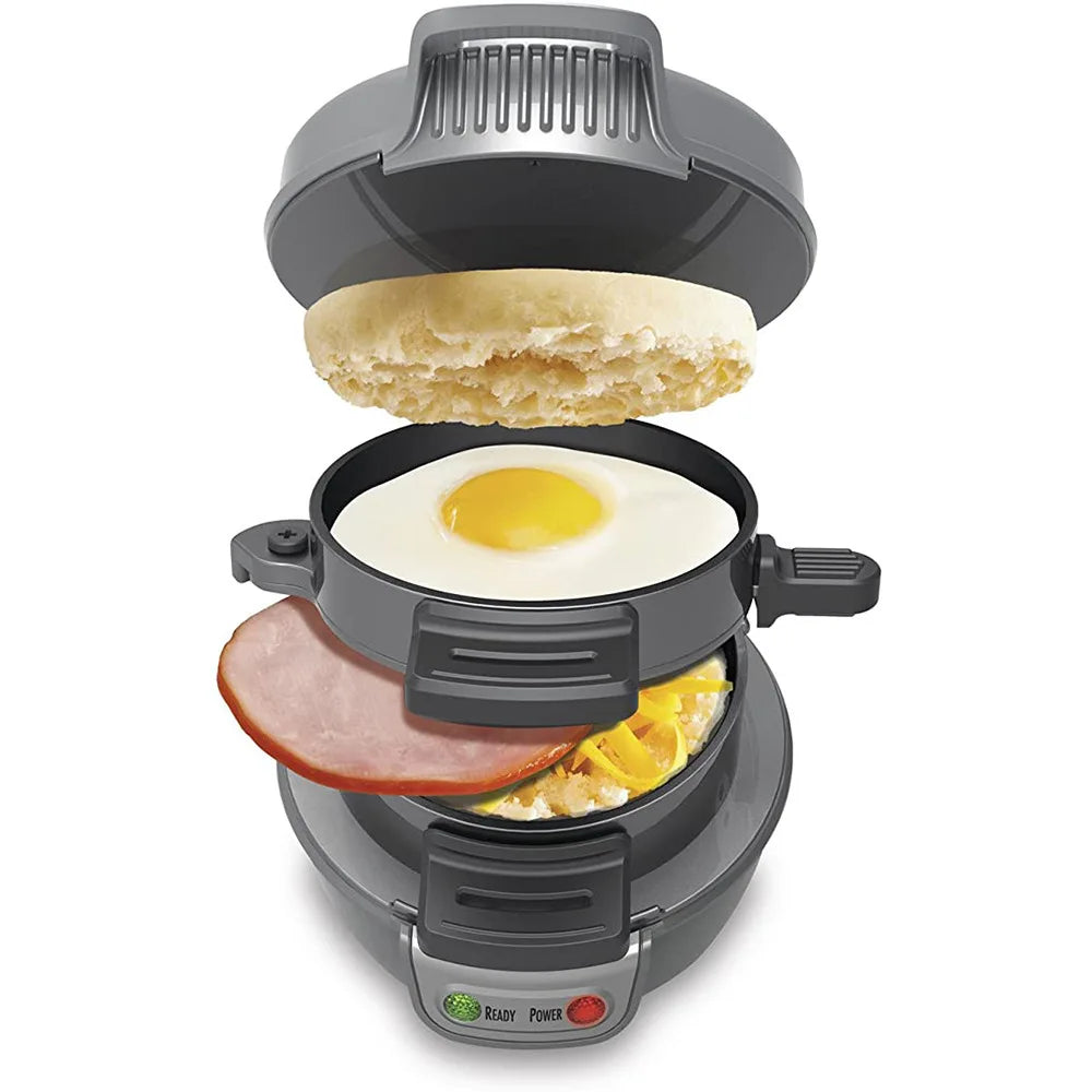 Multifunctional Breakfast Maker – Hamburger, Bread, Egg, Toaster & Electric Cake Pan