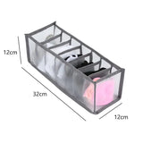 7-Grid Closet Organizer Box – Drawer Storage for Jeans, Socks & Pants