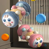 Baby Crawling Roller Toy – Infant Tummy Time Fitness & Sensory Development Activity Toy for 0–12 Months
