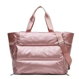Women’s Yoga Mat Gym Bag – Large Capacity Fitness Tote, Travel Shoulder Bag with Zipper.