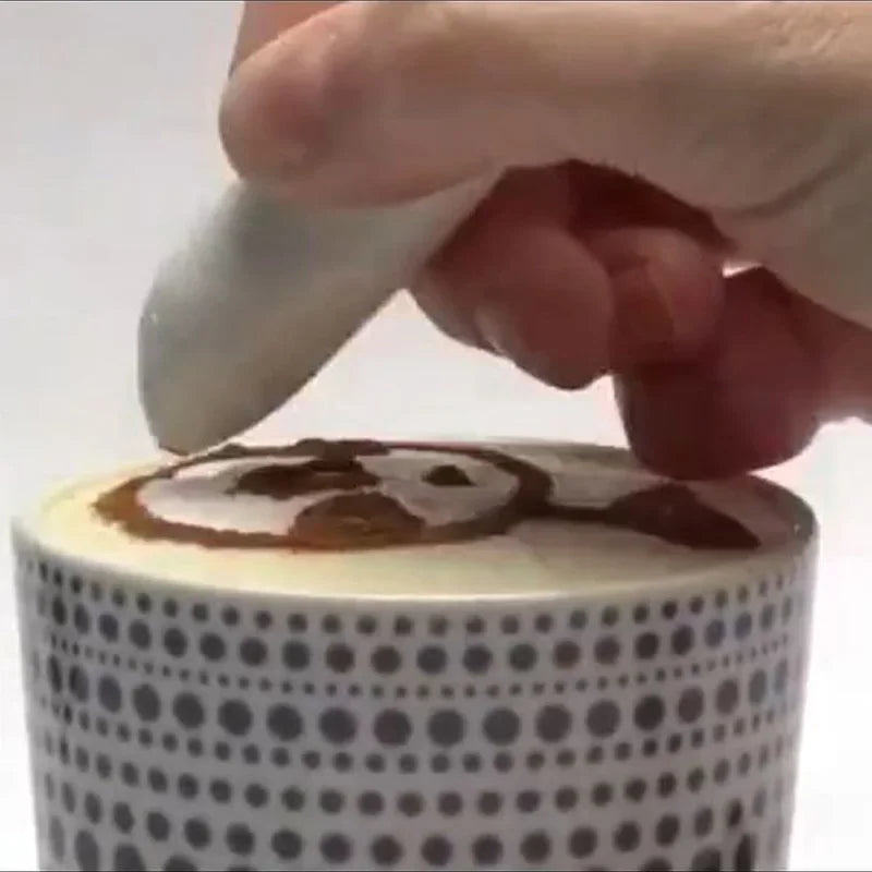 Electric Coffee Art Pen – Spice & Latte Drawing Pen for Cake, Milk Foam, and Barista Decoration