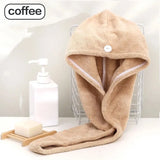 Microfiber Hair Towel Wrap – Super Absorbent Quick-Dry Hair Turban