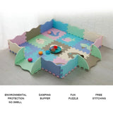 EVA Foam Baby Play Mat with Fence – Thick Puzzle Floor Mat for Kids & Toddlers