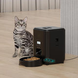 "Smart Automatic Pet Feeder – Timed Cat & Dog Food Dispenser with Slow Feed Bowl"
