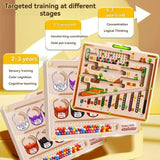 Children’s Magnetic Maze Walking Ball – Early Education Puzzle for Toddlers, Concentration & Logic Training Ages 3+