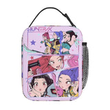Huntrix K-Pop Lunch Bag – Cute Portable Cooler Tote for Kids