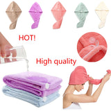 Microfiber Hair Towel Wrap – Super Absorbent Quick-Dry Hair Turban
