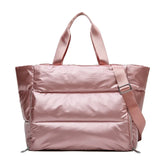 Women’s Yoga Mat Gym Bag – Large Capacity Fitness Tote, Travel Shoulder Bag with Zipper.