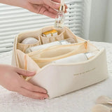 Women’s Makeup Organizer Bag – Luxury Travel Cosmetic Case with Zipper