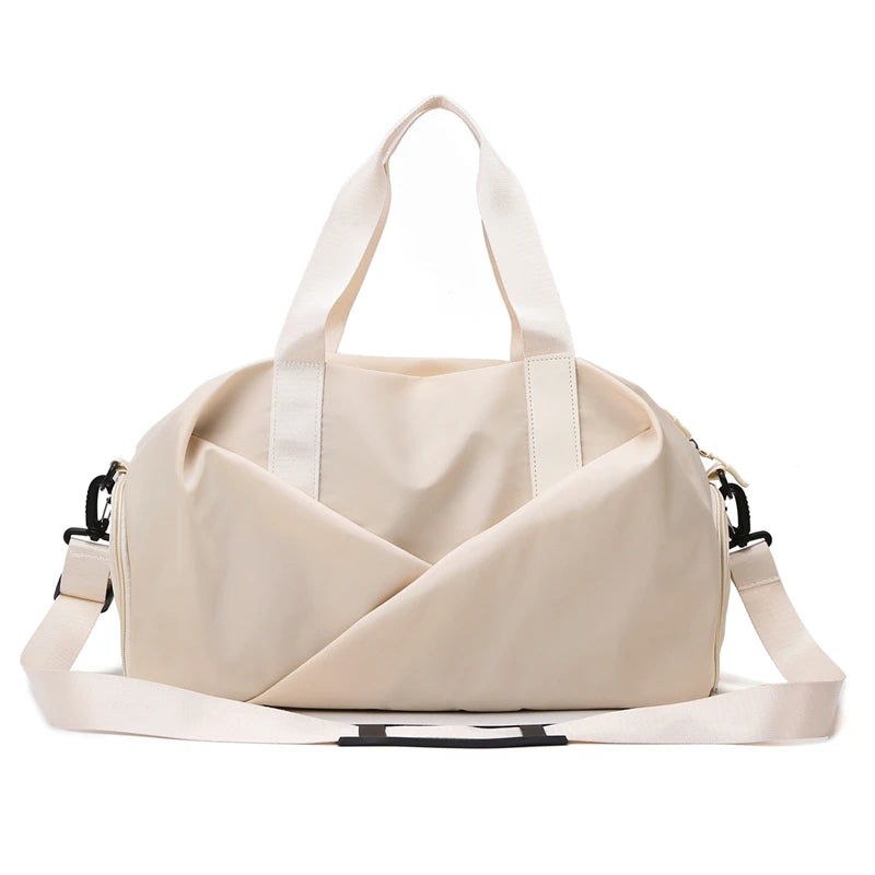 Large Capacity Travel Bag – Lightweight Leisure Handbag for Business, Short Trips & Fitness.