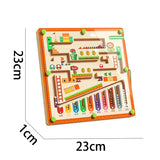 Children’s Magnetic Maze Walking Ball – Early Education Puzzle for Toddlers, Concentration & Logic Training Ages 3+