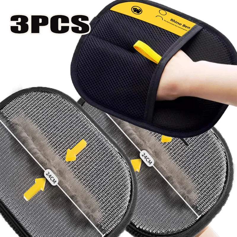 “Pet Hair Cleaning & Grooming Glove – Double-Sided Multi-Functional Tool”