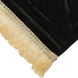 Thickened Printed Prayer Mat Plush with Tassel Flannel Prayer Mat