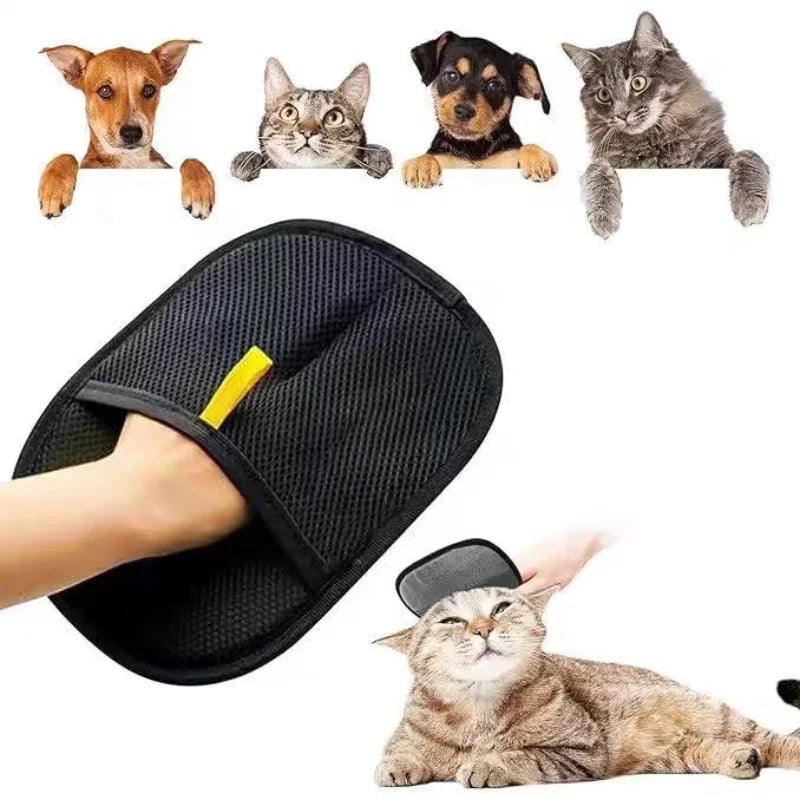 “Pet Hair Cleaning & Grooming Glove – Double-Sided Multi-Functional Tool”