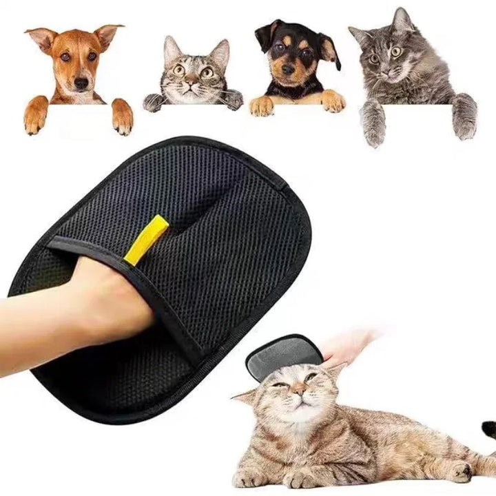 “Pet Hair Cleaning & Grooming Glove – Double-Sided Multi-Functional Tool”