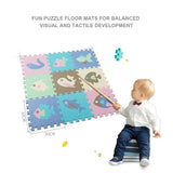 EVA Foam Baby Play Mat with Fence – Thick Puzzle Floor Mat for Kids & Toddlers