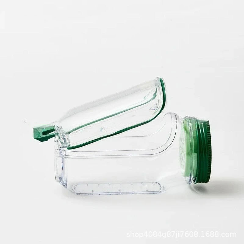 Salad Container Pod – Portable Leakproof Lunch Box with Vertical Layering for Fresh Salads