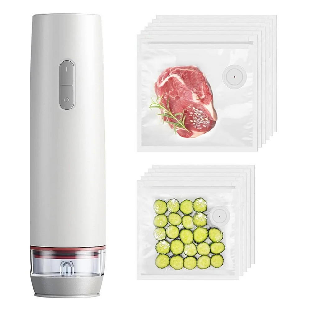 A74T Handy Vacuum Sealer – Compact High-Speed Food Sealer with 30 Bags