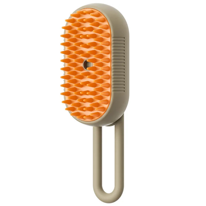 “3-in-1 Cat & Dog Steam Brush – Electric Spray Pet Grooming Comb for Hair Removal & Massage”