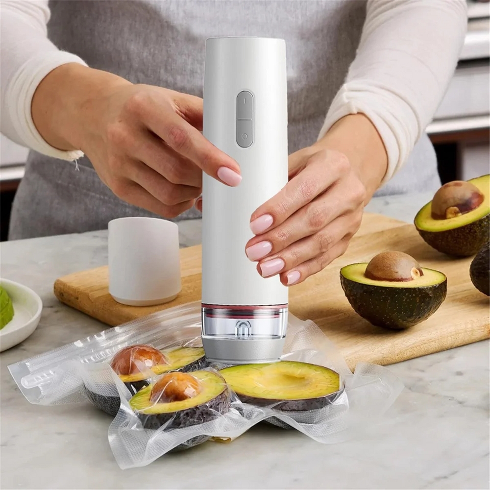 A74T Handy Vacuum Sealer – Compact High-Speed Food Sealer with 30 Bags