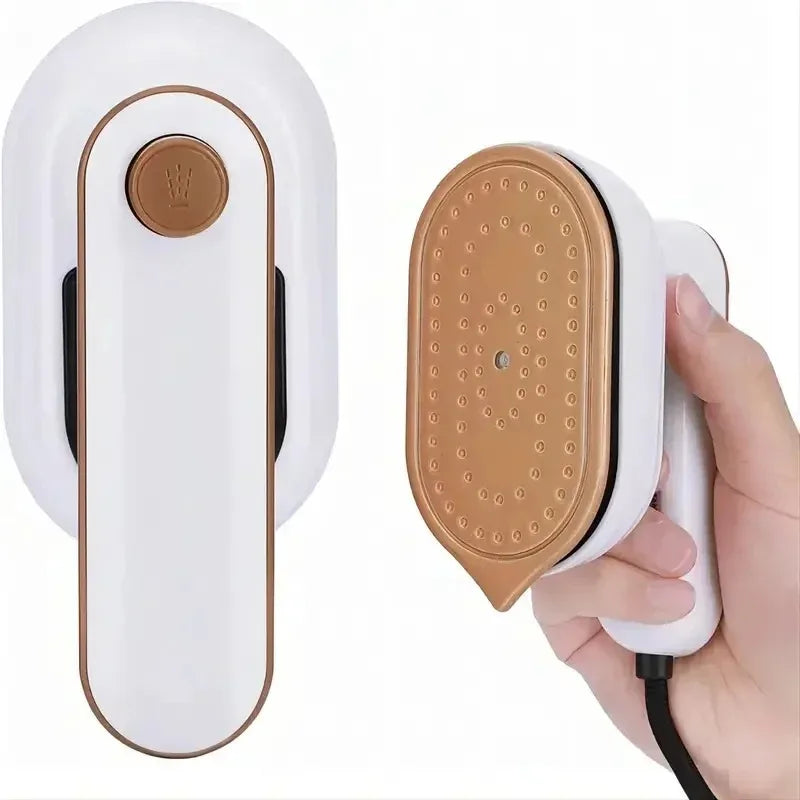 Portable Travel Steam Iron – Mini Rotating Electric Iron for Clothes, Dual Use Dry & Wet