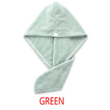 Microfiber Hair Towel Wrap – Super Absorbent Quick-Dry Hair Turban