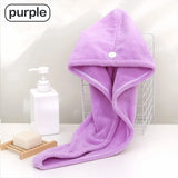 Microfiber Hair Towel Wrap – Super Absorbent Quick-Dry Hair Turban