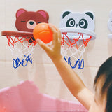Baby Bath Basketball Toy – Toddler Bathtub Hoop with 3 Balls & Cute Whale Design