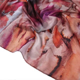Watercolour Floral Printed Modal Hijab – Lightweight, Breathable, Soft Cotton Rayon Viscose Shawl for Muslim Women
