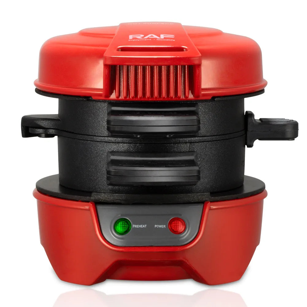 Multifunctional Breakfast Maker – Hamburger, Bread, Egg, Toaster & Electric Cake Pan
