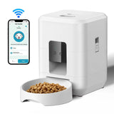 "Smart Automatic Pet Feeder – Timed Cat & Dog Food Dispenser with Slow Feed Bowl"