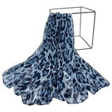 Leopard Print Scarf – Soft, Lightweight Women’s Shawl, Suitable Muslim Hijab Wrap for Daily Commuting & Outdoor Wear
