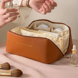 Women’s Makeup Organizer Bag – Luxury Travel Cosmetic Case with Zipper