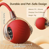 Rechargeable Cat Interactive Ball – Automatic Rolling Toy with Tail, Intelligent Mouse Simulation for Cats
