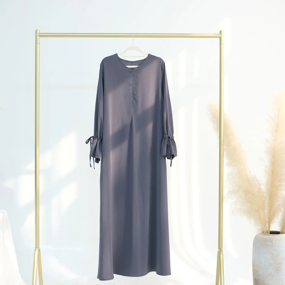 Muslim Women’s Modest Dress – Elegant Dubai Plain Abaya, Islamic Clothing, Loose Solid Turkey Robe
